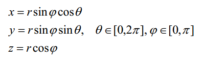 SphericalParameterEquation