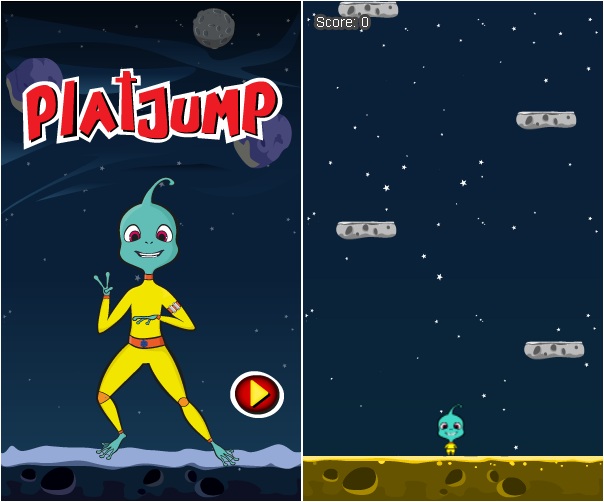 Imagem demonstrativa PlatJump