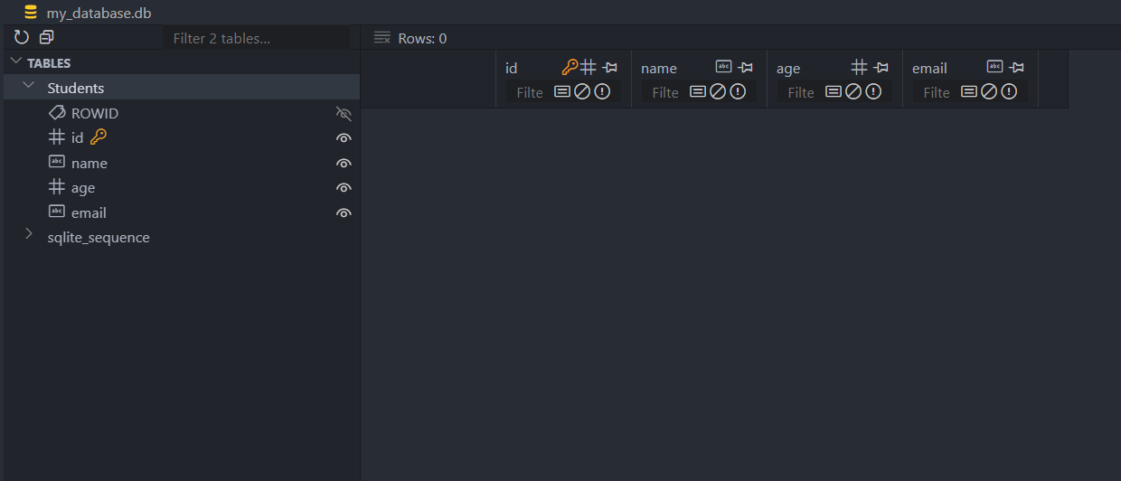 SQLite Viewer - VS Code Extension