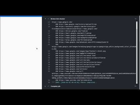 My Broken Link Checker demo