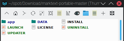 MarkText-portable Directory Structure