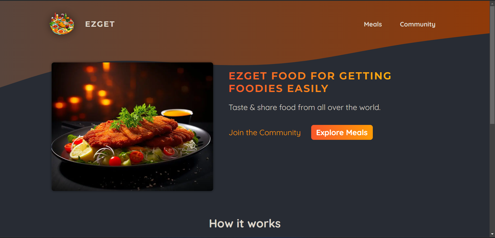 EZGET Food App