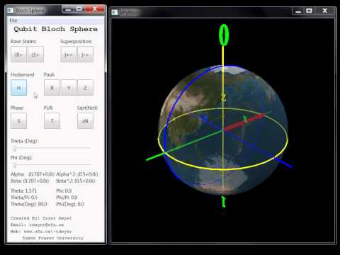 Bloch Sphere Demo