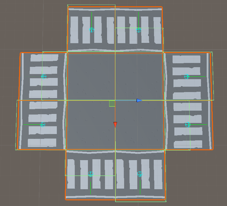 crossroad collider birdview