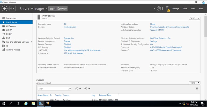 Disable IE Enhanced Security Configuration