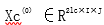 Xc(0) ∈R2lc×I×J