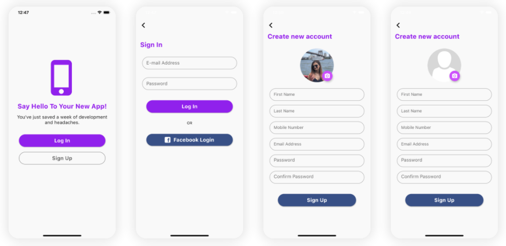 flutter login screen firebase