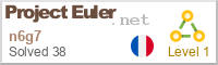 Project Euler badge