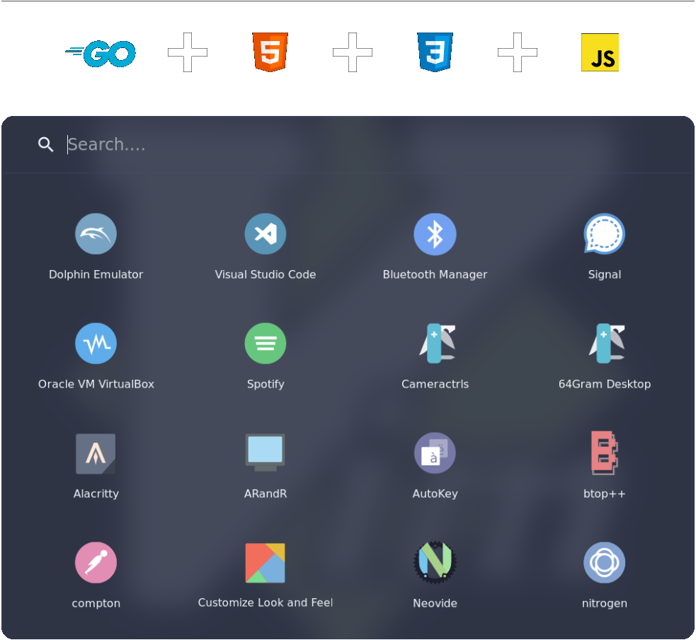 GitHub - stefanwatt/go-launch: App launcher written with go+wails ...