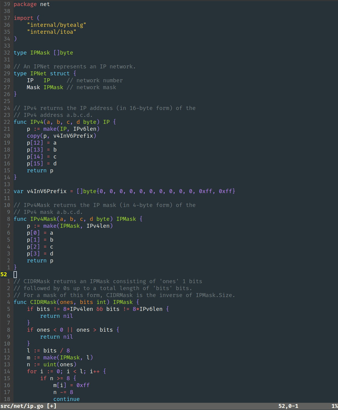 GitHub - jamespwilliams/bat.vim: Vim colour scheme based on the bat ...