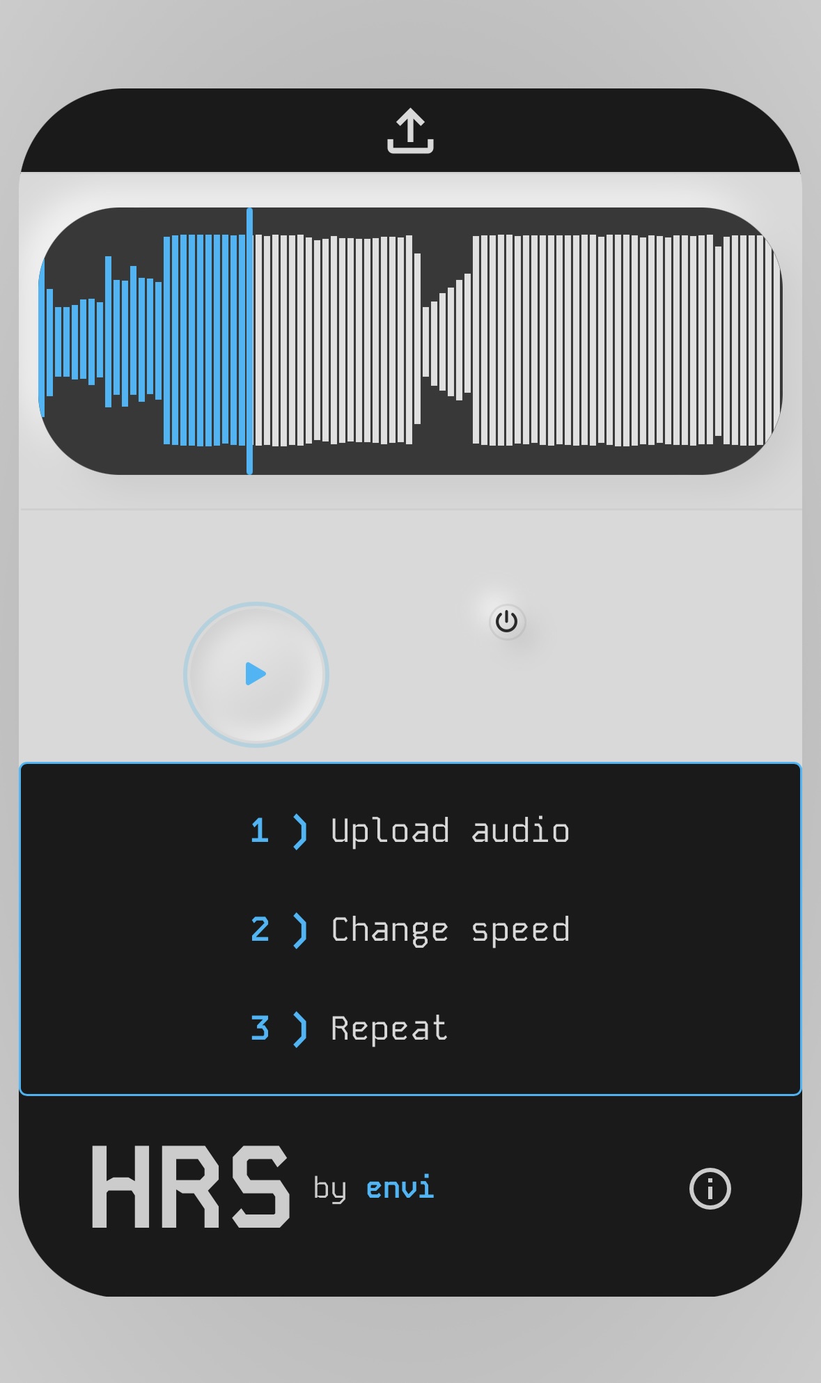 GitHub - elliottsaruski/HRS-app: Speed up or slow down your tracks with ...