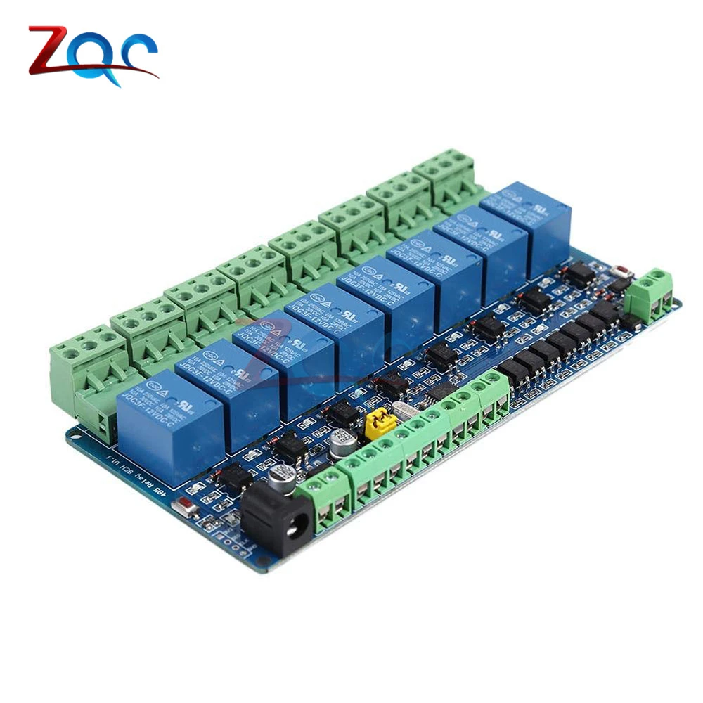 8 channel RTU module