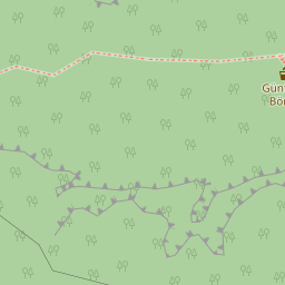 Showing a cliff on openstreetmap.org