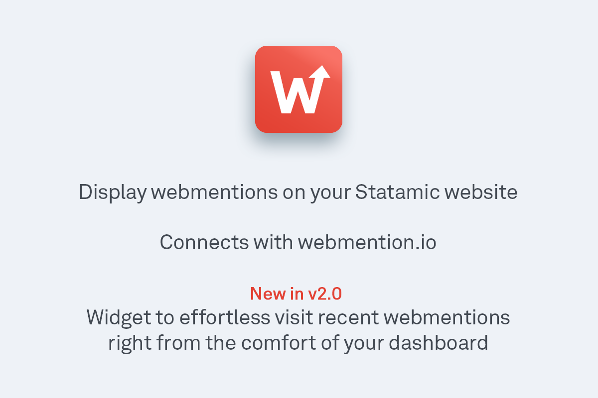 Statamic webmentions overview