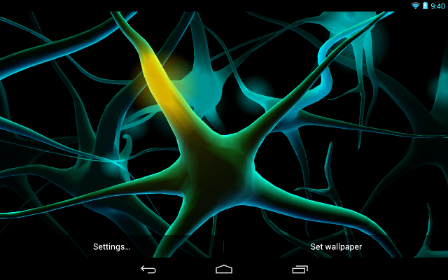 Neurons Live Wallpaper