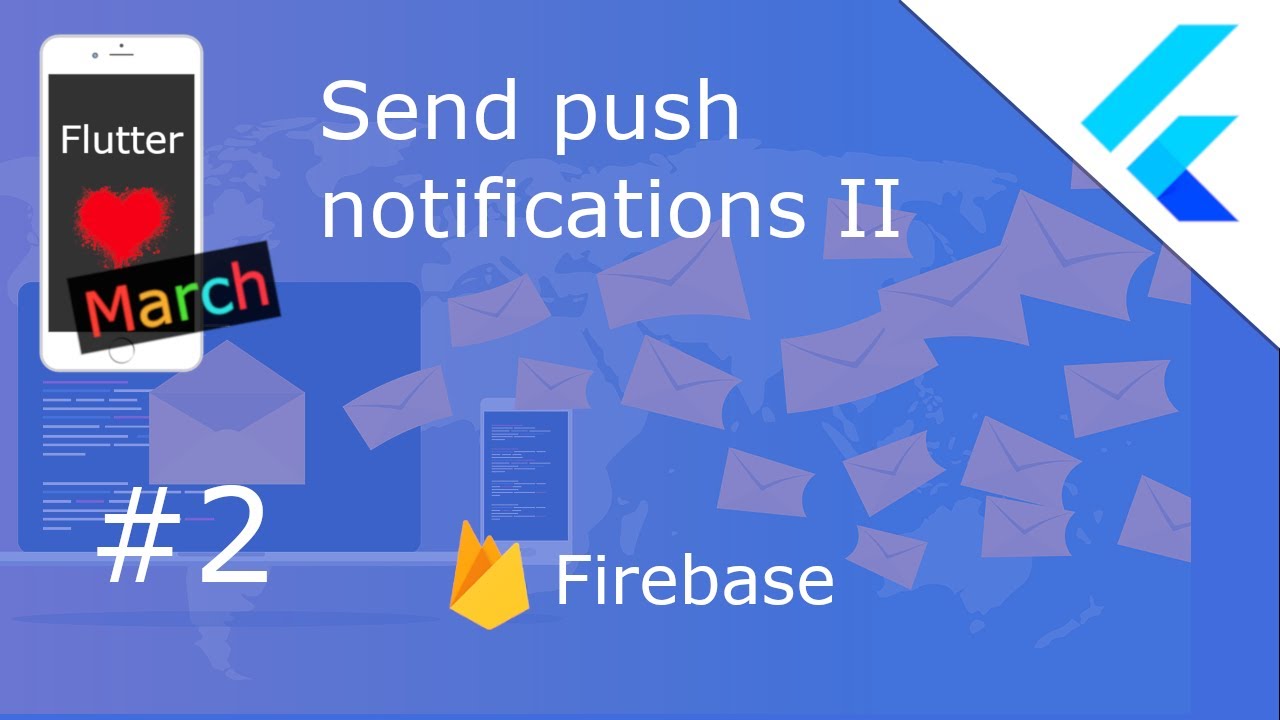 Push notifications with Firebase messaging II YouTube video