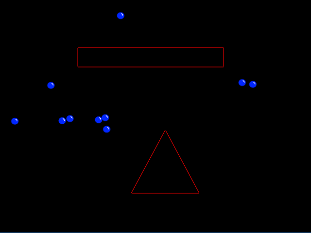 Live vs circle collision