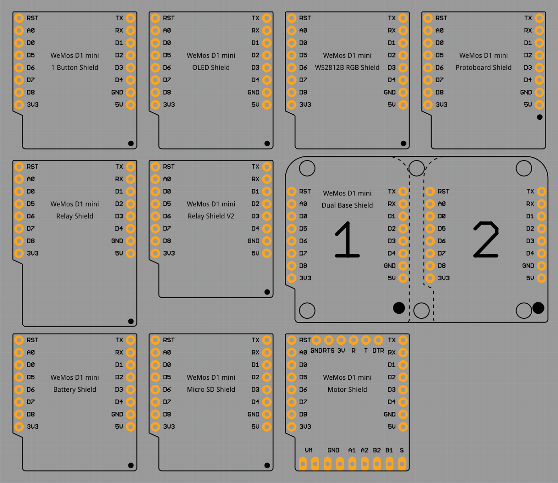 Fritzing PCB