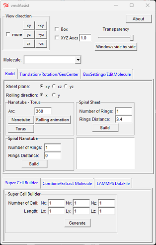 vmdassist window 1