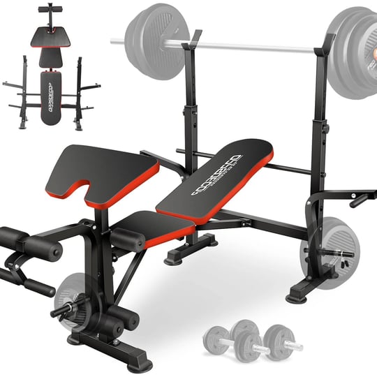 oppsdecor-660lbs-6-in-1-weight-bench-set-with-squat-rack-workout-bench-with-leg-extension-preacher-c-1