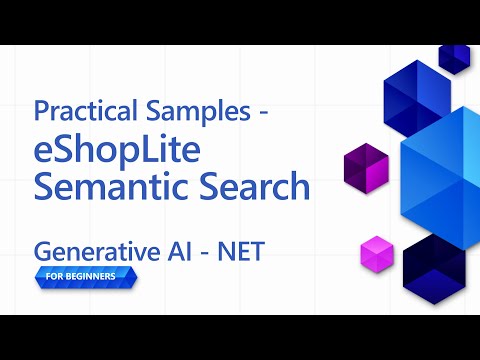eShop Semantic Search explainer video