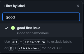 Good labels to search for