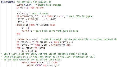 Sublime Text MVBasic Syntax Example (wED Theme)