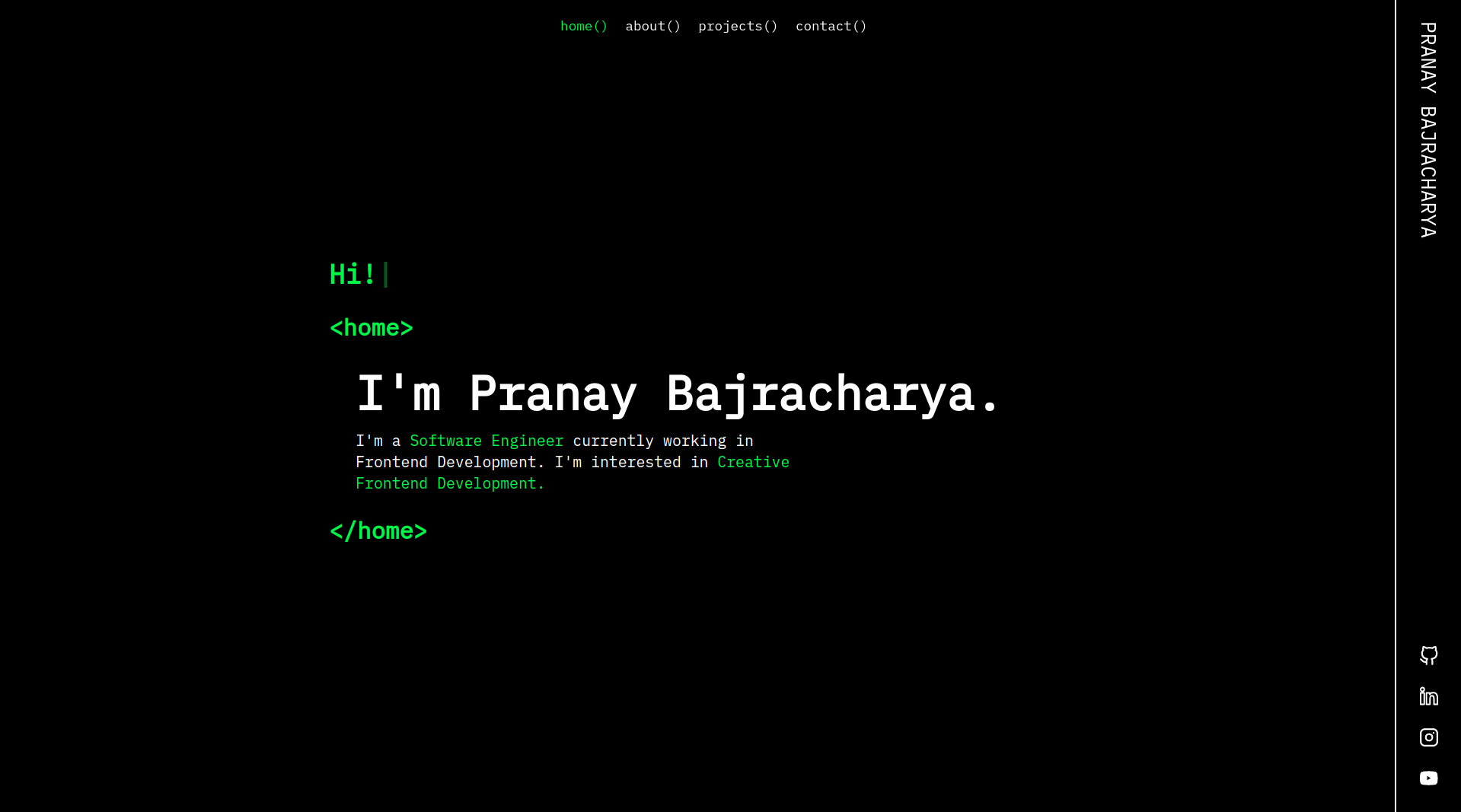 Pranay Bajracharya Portfolio