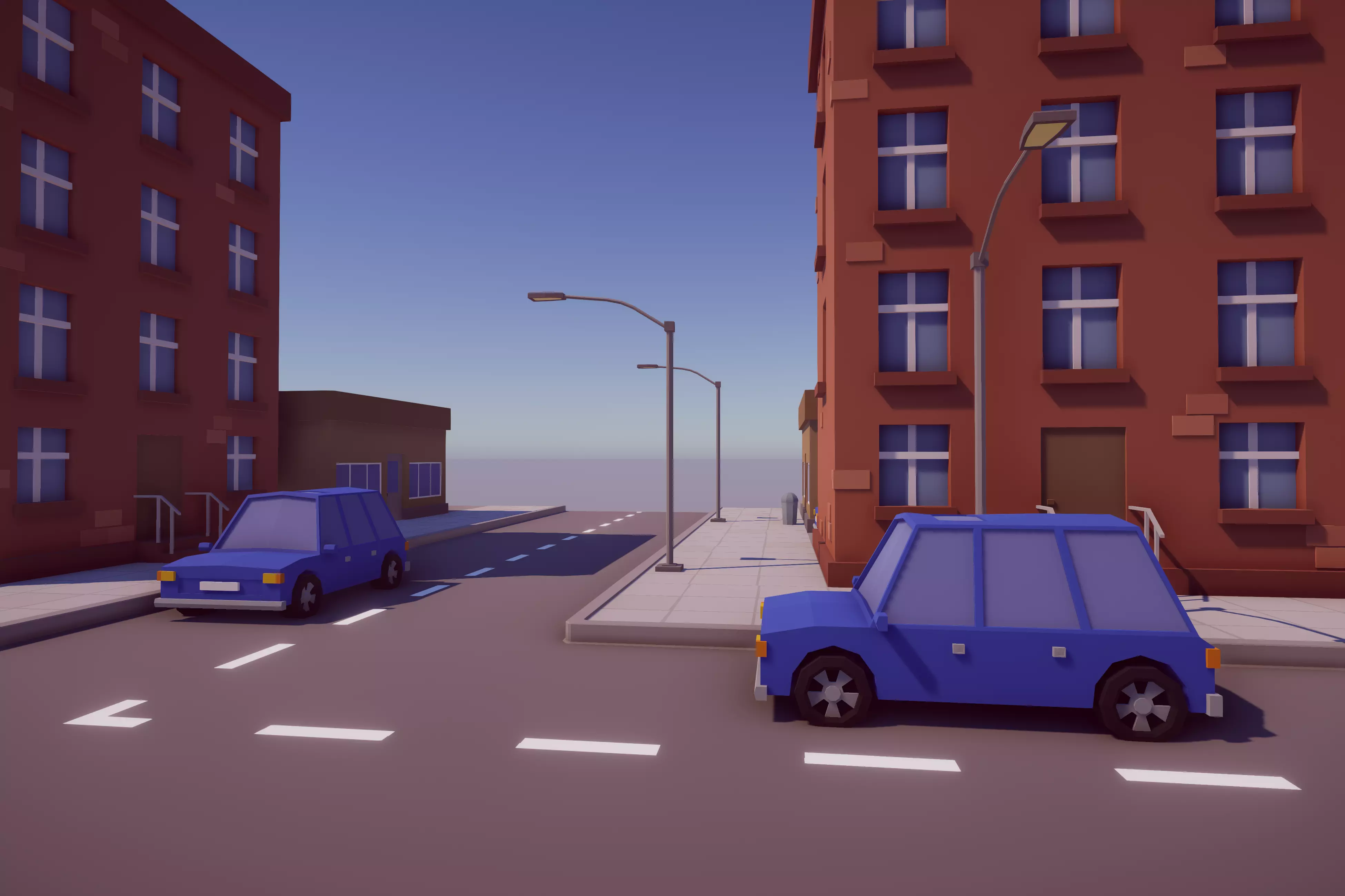 Calle Low Poly