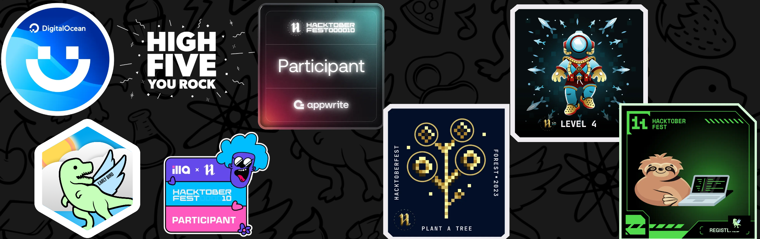 An image of @0xnunana's Holopin badges