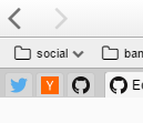 example of pinned tabs