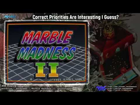 Marble Madness II / Marble Madness 2 (Atari prototype arcade game) is now playable in MAME