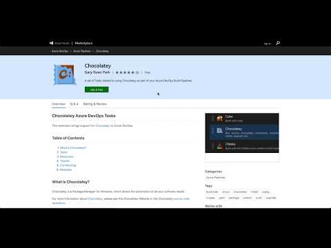 Chocolatey Azure DevOps Extension Release 0.1.0
