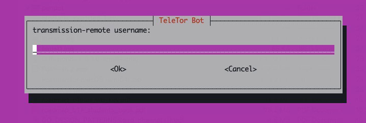 TeleTor Telegram Bot