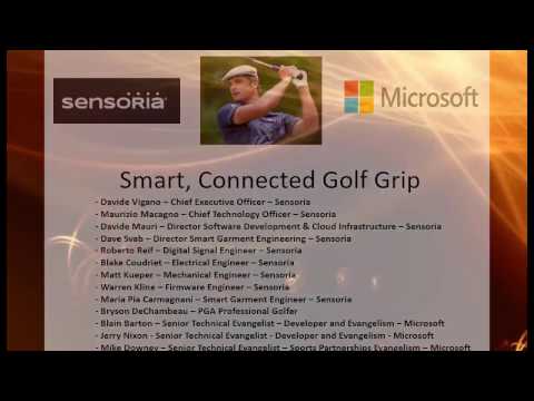 Connected Golf Grip - Sensoria Video