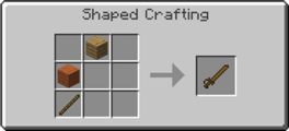 Wooden Sabre Crafting Recipe