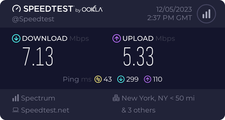 OpenVPN Speed Test