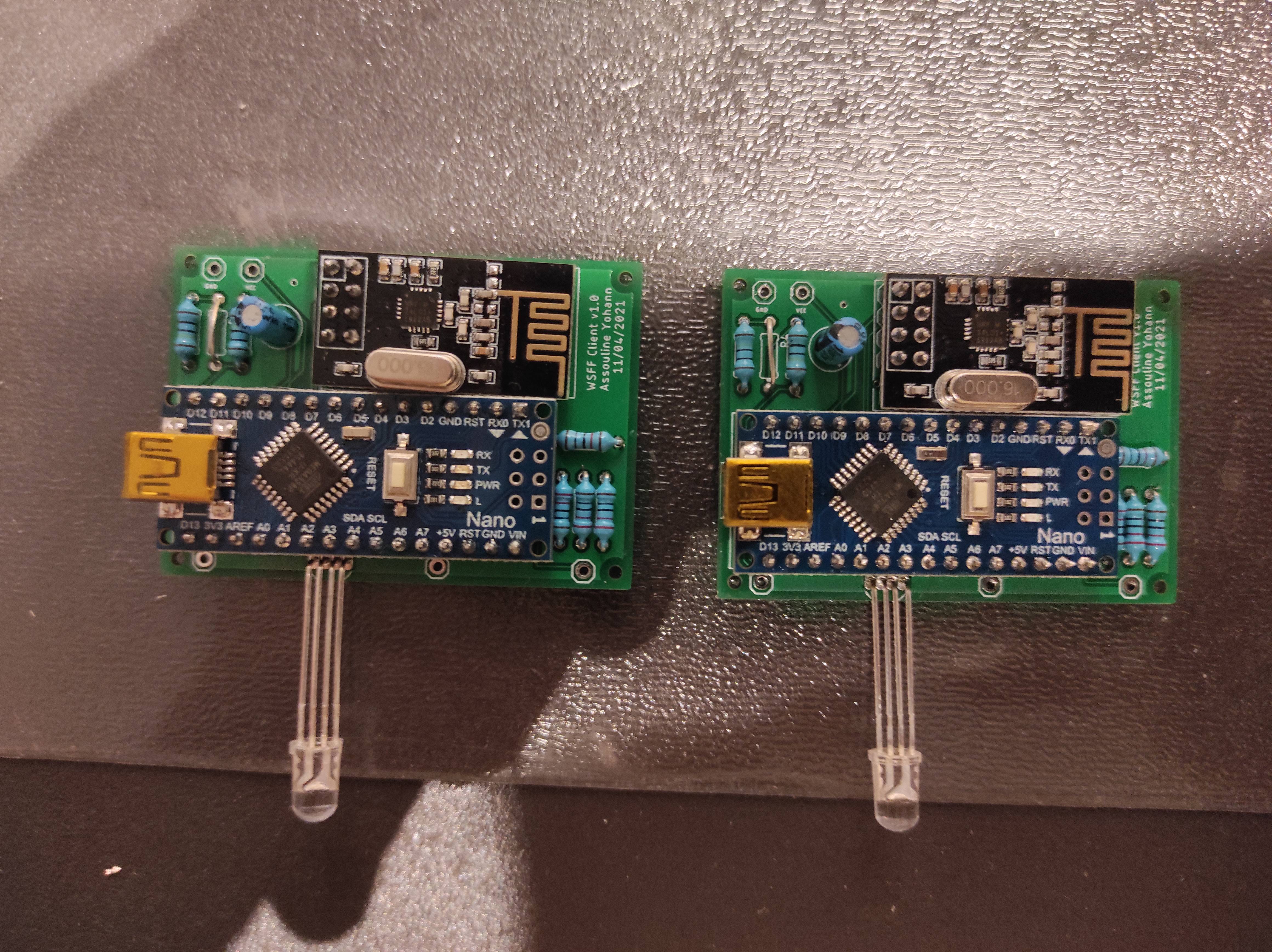 two clients's pcbs