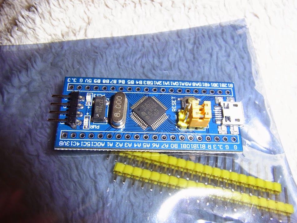 STM32F103C8XX board from ebay