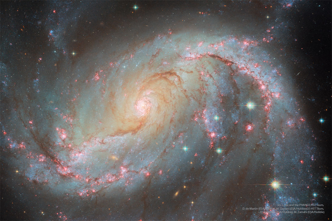 2025-03-11 NGC 1672: Barred Spiral Galaxy from Hubble NASA