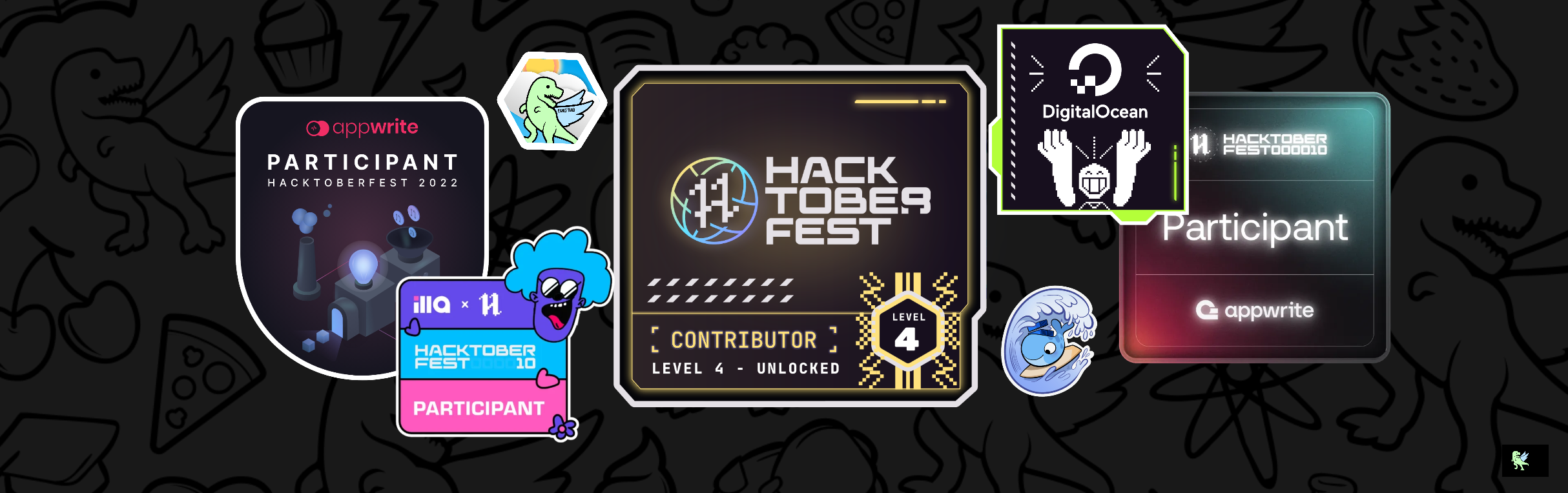 @pjjoseph's Holopin board