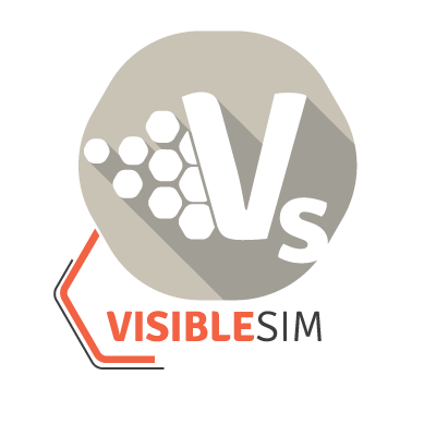 Visible Sim logo