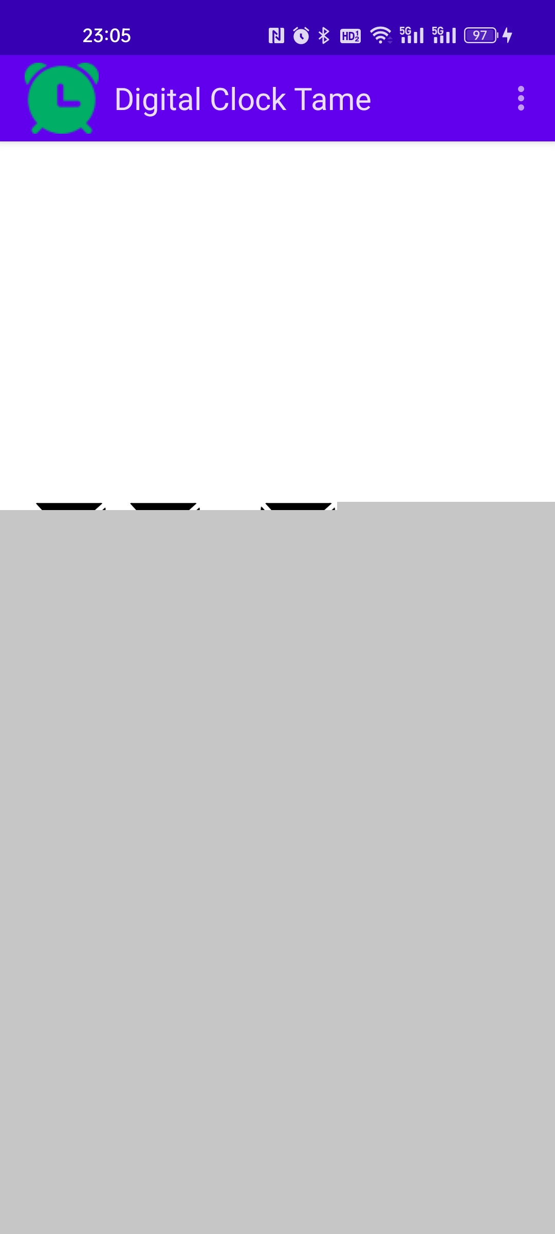 GitHub - RoseTame/DigitalClockTame: 安卓小型程序数字时钟开发 · GitHub