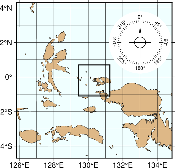 gshhg intermediate resolution global map