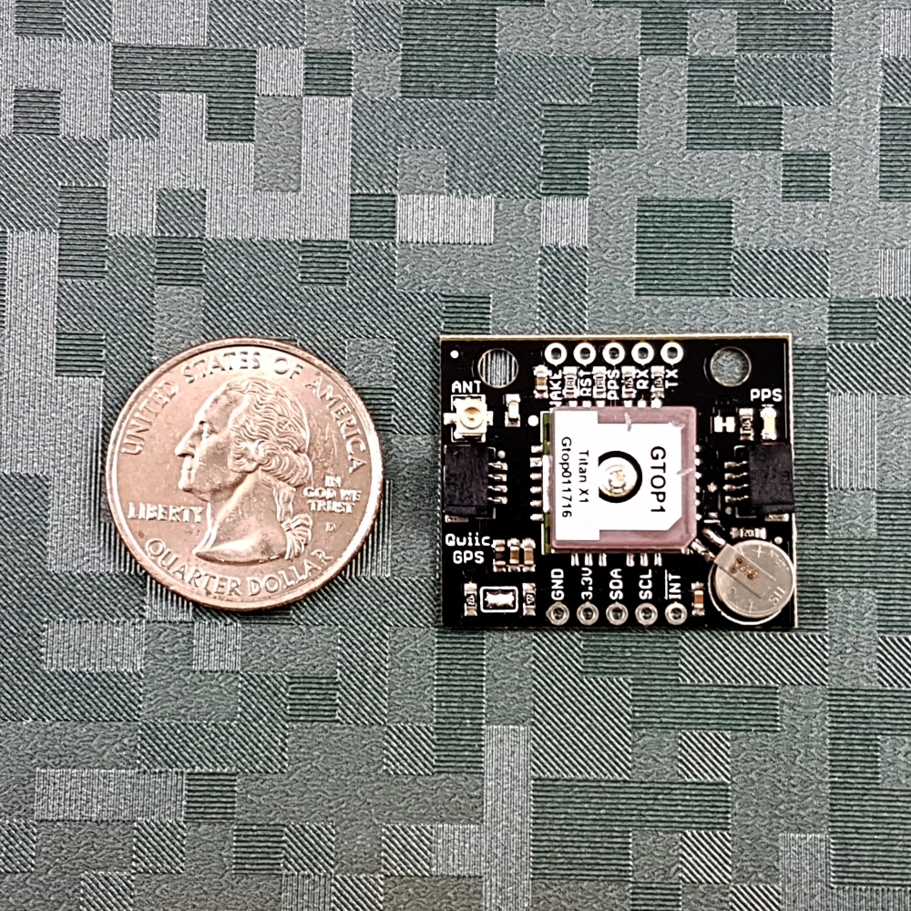 Qwiic GPS with Titan X1