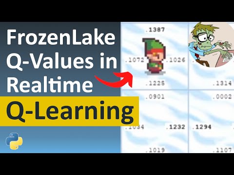 See Q-Learning in Realtime on FrozenLake-v1