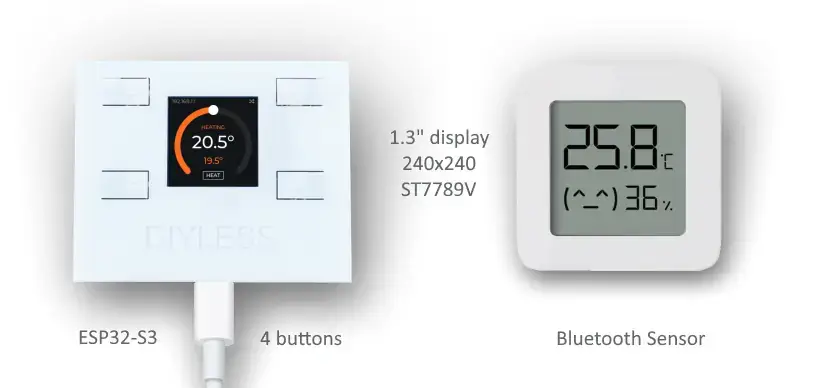 DIYLESS OpenTherm Thermostat 2