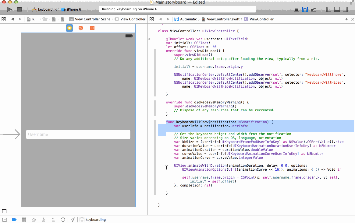 Hide Keyboard Offset | 250
