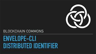 Gordian Envelope CLI - 4 - DID Example