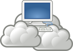 Cloud computing icon